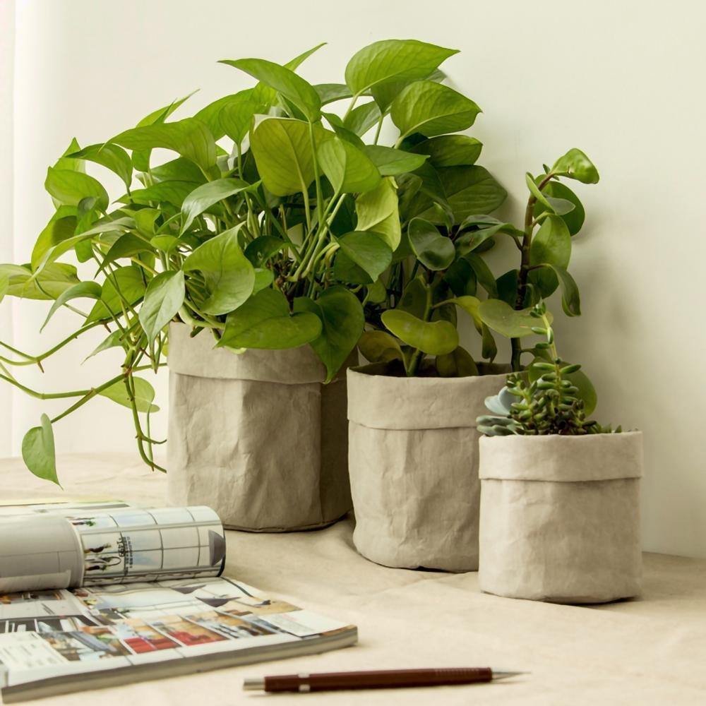 Frendorf | EcoBag Planter Tasche | Wasserdicht & Nachhaltig | Pflanzentasche aus Papier | Umweltfreundlich & Stilvoll