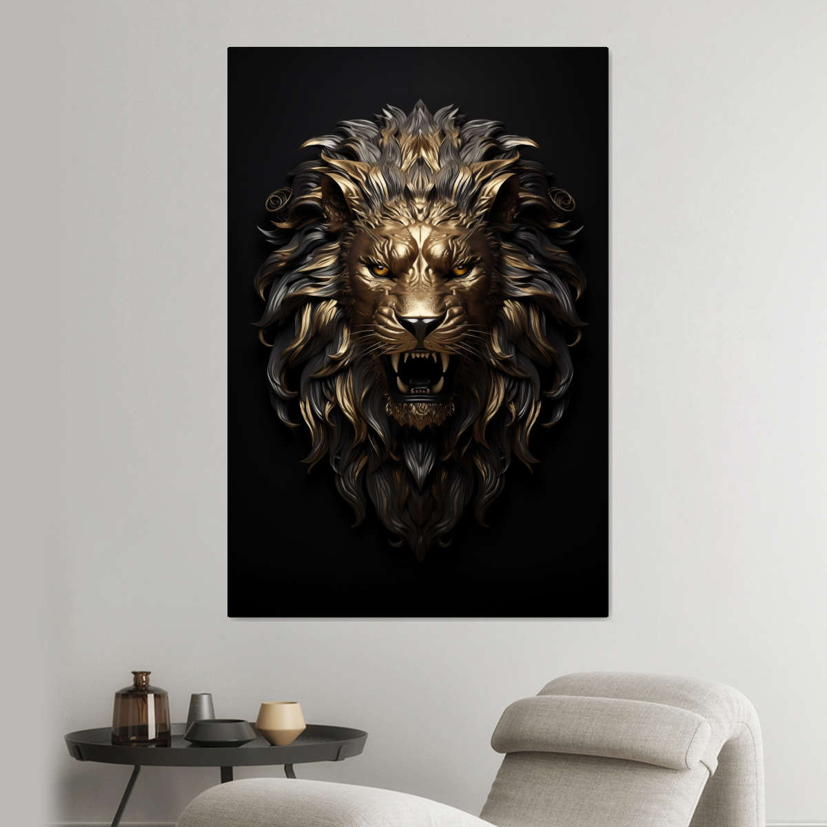 Frendorf | Löwenemblem Wandkunst
