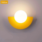 Frendorf | Metallische Halbmond-Wandlampe - LunaMetal