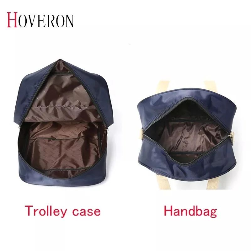 2 in 1 Trolley Traveling Bag with a boarding bag