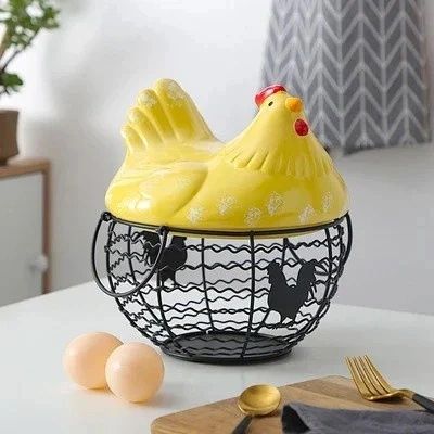 Egg Basket With Lid