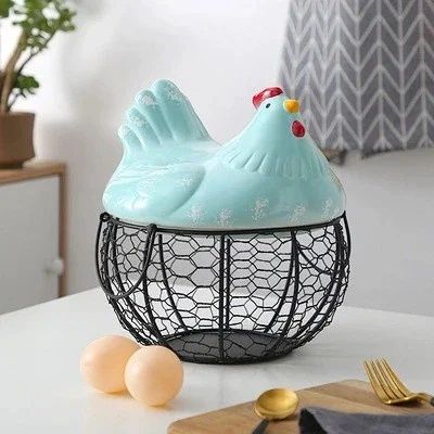 Egg Basket With Lid