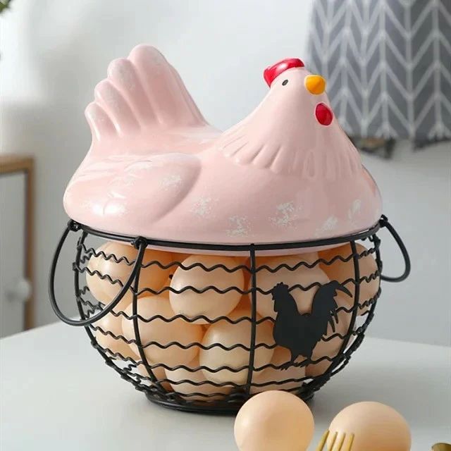 Egg Basket With Lid