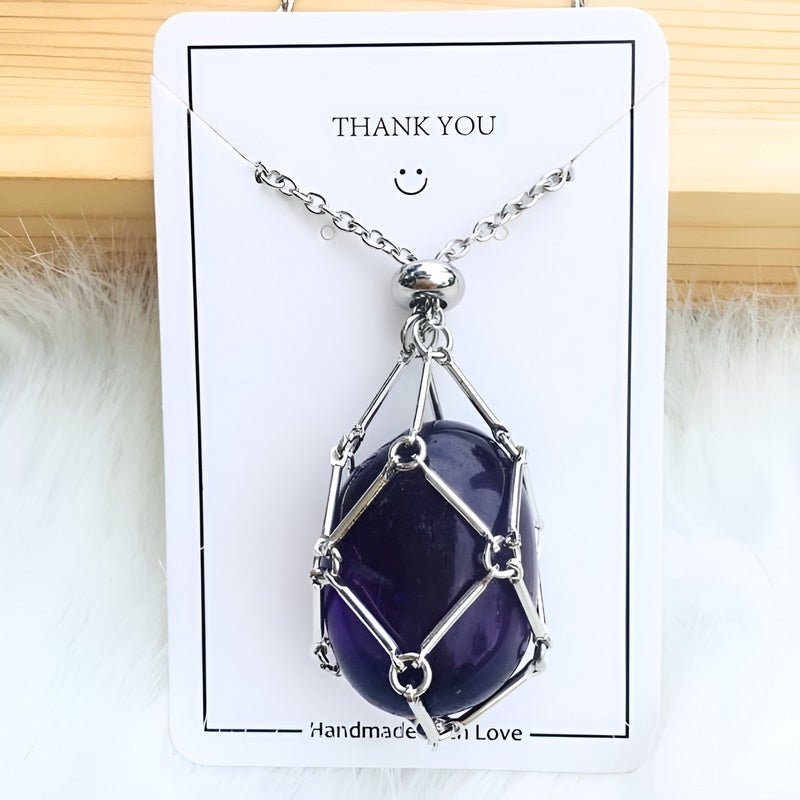 Frendorf | Kette mit Kristallhalter Anhänger – CrystalGuard