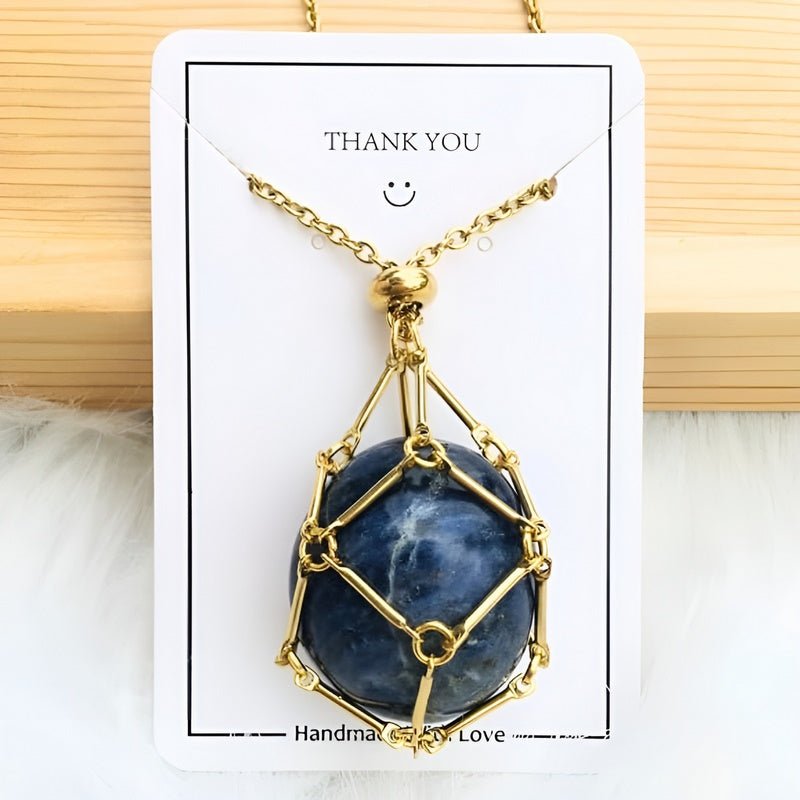 Frendorf | Kette mit Kristallhalter Anhänger – CrystalGuard