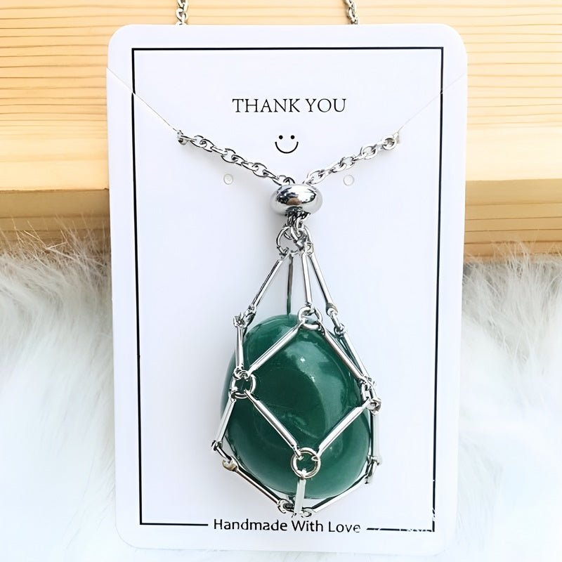 Frendorf | Kette mit Kristallhalter Anhänger – CrystalGuard