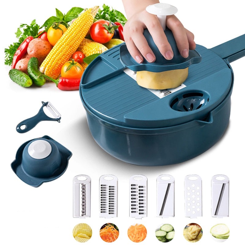 Frendorf | 12-in-1 Multifunktionales Schneide-Set – ChefEase