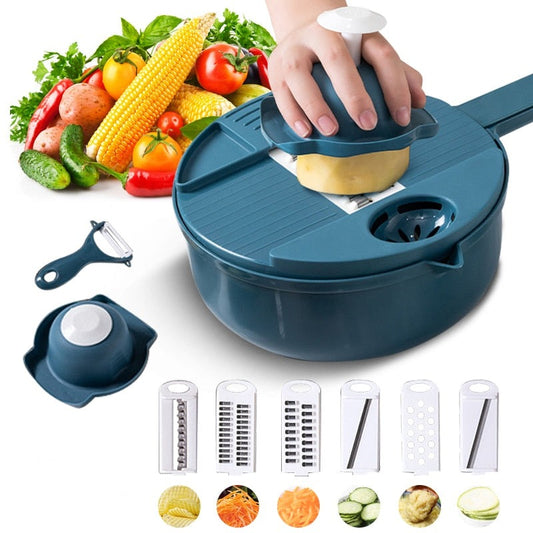 Frendorf | 12-in-1 Multifunktionales Schneide-Set – ChefEase
