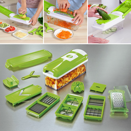 Frendorf | 12-in-1 Multifunktionaler Gemüseschneider – SlicePro