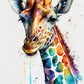 Frendorf | Giraffe Aquarell Wandkunst