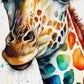 Frendorf | Giraffe Aquarell Wandkunst