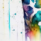 Frendorf | Giraffe Aquarell Wandkunst