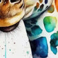 Frendorf | Giraffe Aquarell Wandkunst