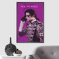 Frendorf | Heal The World Poster Musik Minimalistische Wandkunst