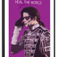 Frendorf | Heal The World Poster Musik Minimalistische Wandkunst