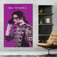 Frendorf | Heal The World Poster Musik Minimalistische Wandkunst