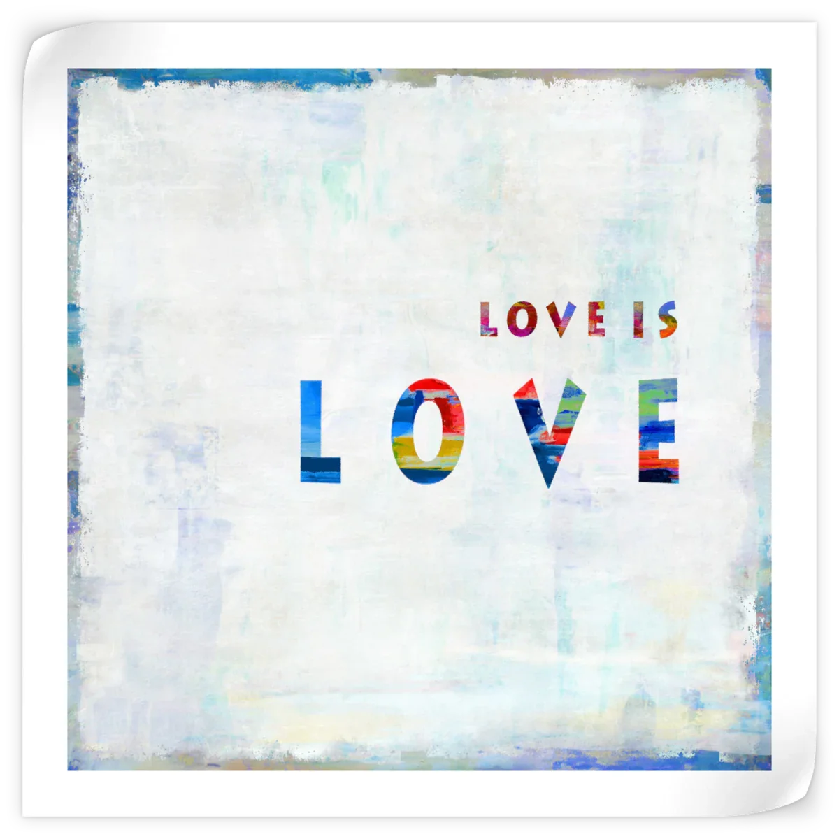Frendorf | Love Is Love In Color Wandkunst