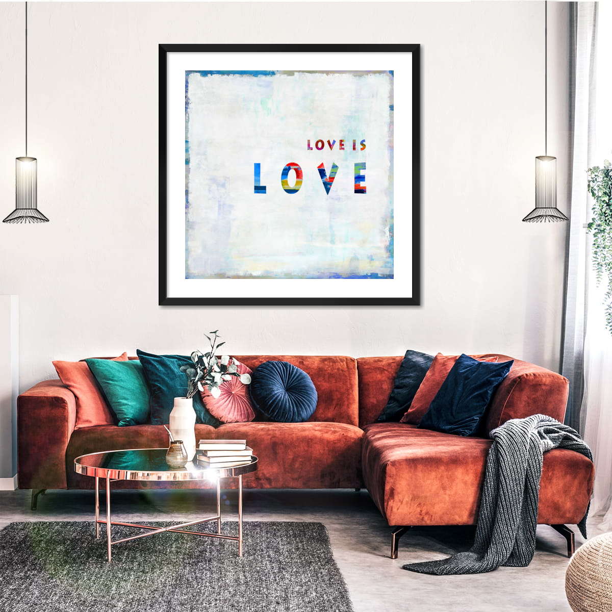 Frendorf | Love Is Love In Color Wandkunst