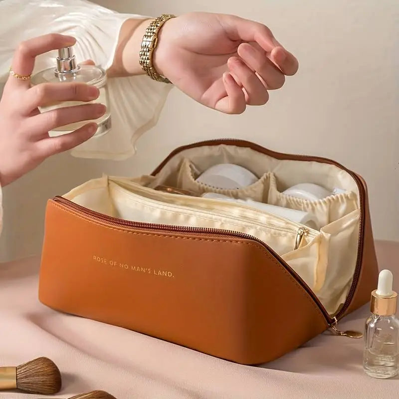 GlamourBox - Elegante Kosmetiktasche mit großem Fassungsvermögen