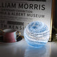 Mondlampe - Lunara - Kreative Nachtlampe - Sockel aus Buche - Glasdeckel