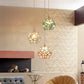 Frendorf | PetalGlow Glasblütenblatt-Pendelleuchte | Nordischer Stil | Elegantes Design für Ess- & Wohnzimmer