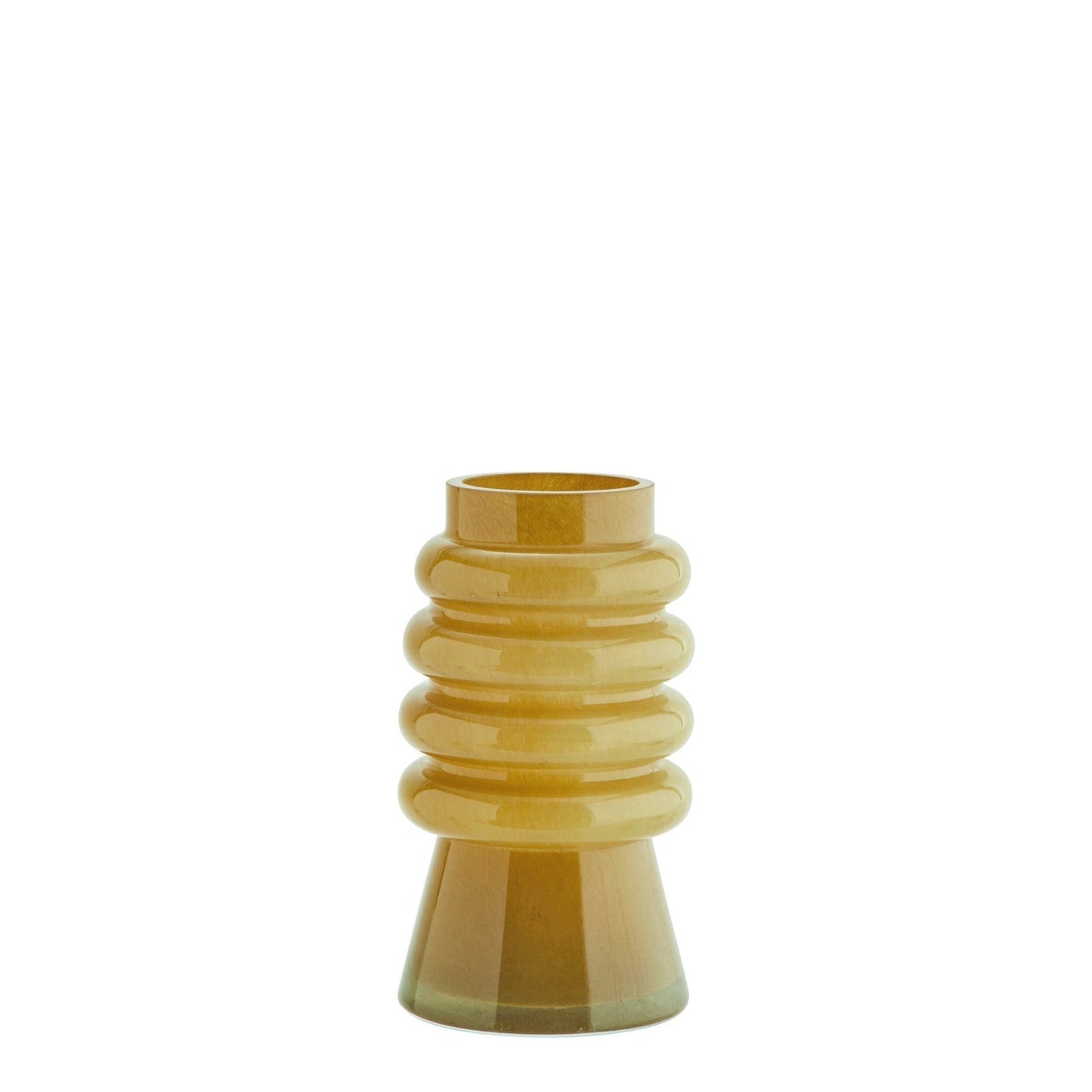 Frendorf | BloomStack – Elegante Rippblumenvaase mit erweitertem Fuß
