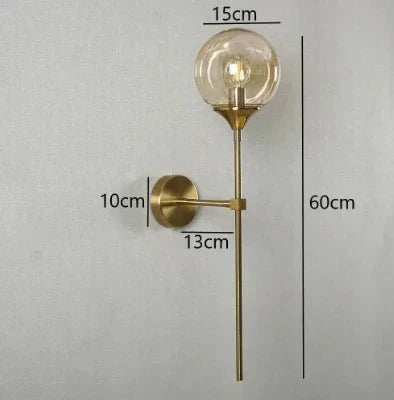 Frendorf | Die Glimmernord Glaslampe mit strahlendem skandinavischem Design