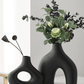 Moderne nordische Vase für Zuhause & Büro (Blumen oder Dekor)