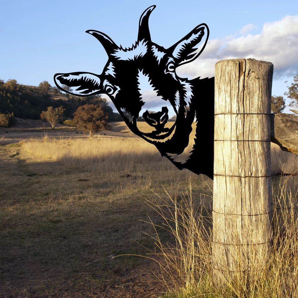Frendorf | WildPost - Metall-Dyresilhuet-Zaunaufsätze