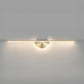 Moderne Wandlampe aus Holzbogen