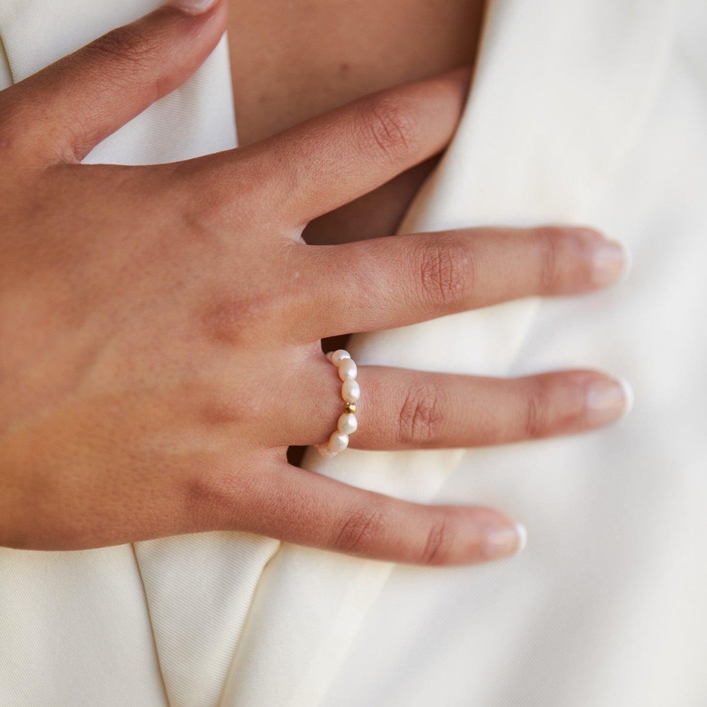 Frendorf | Ozean-Perlen-Ring für Damen – Pearl