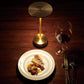 Frendorf | Kabellose NordicLight Tischlampe | USB Aufladbar, Metall, Dimmbar