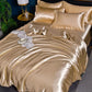 Frendorf | Luxe Uni-Satin-Bettbezug - SilkSerenity