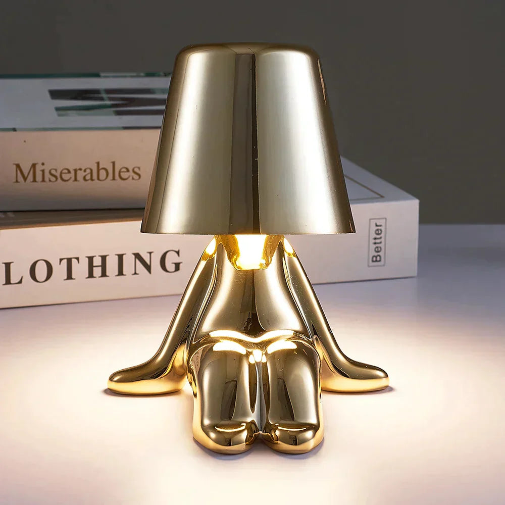 Frendorf | Einzigartige und Stimmungsvolle Tischlampe - GlowCraft