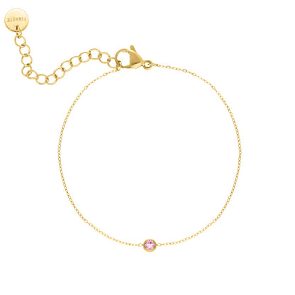 Frendorf | Rundes Edelstein-Geburtsstein-Armband