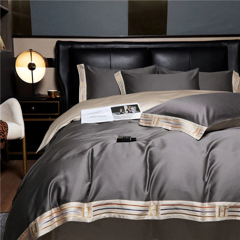 Frendorf | Luxe Satin Bettwäsche 4-Teiliges Set - OpulenceSleep