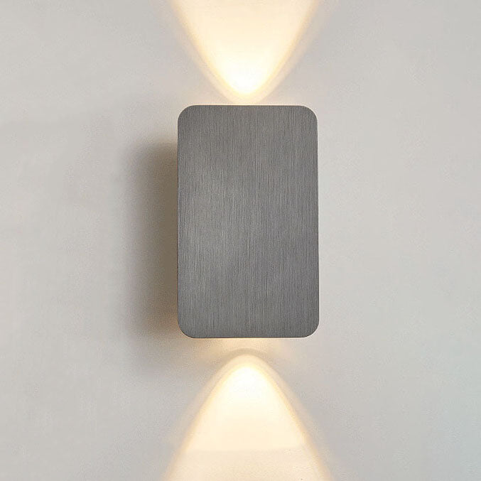 Frendorf | ZenLuxe Nordic Design LED Wandleuchte | Modernes Aluminium | Flaches Panel | Energiesparend | Dekolampe für Wohnzimmer &amp; Büro