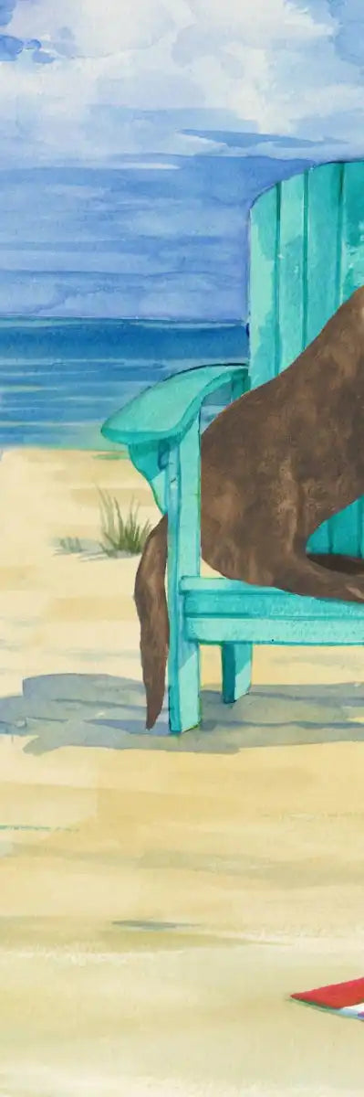 Frendorf | Grayton Beach Hund Duo Wandkunst