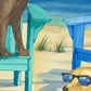 Frendorf | Grayton Beach Hund Duo Wandkunst