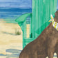 Frendorf | Grayton Beach Hund Wandkunst