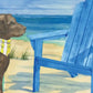 Frendorf | Grayton Beach Hund Wandkunst