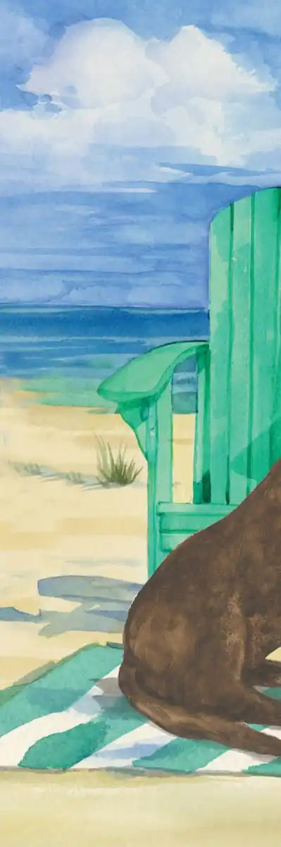 Frendorf | Grayton Beach Hund Wandkunst