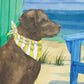 Frendorf | Grayton Beach Hund Wandkunst