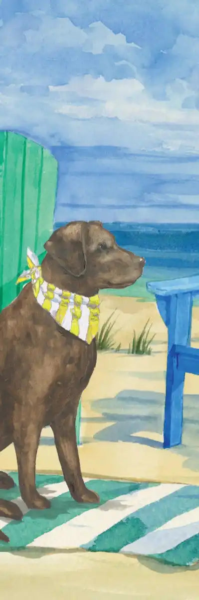 Frendorf | Grayton Beach Hund Wandkunst