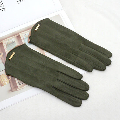 Frendorf | Stylische Wildlederhandschuhe mit -Futter