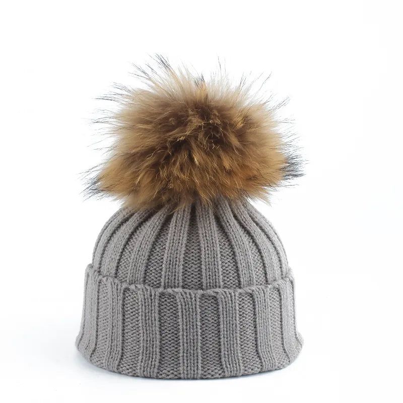 Frendorf | Strickwaren Winter Pom-Pom Mütze - Felina