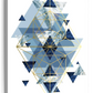 Frendorf | Marine Gold Geometrisch I Wandkunst