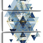 Frendorf | Marine Gold Geometrisch I Wandkunst