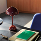 SolarFlare LED Tischlampe – Dimmbares Stimmungslicht für Wohnzimmer & Schlafzimmer | Modern und Energiesparend