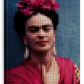 Frendorf | Frida Kahlo In Style Punkte Wandkunst